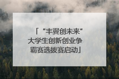 “丰翼创未来”大学生创新创业争霸赛选拔赛启动