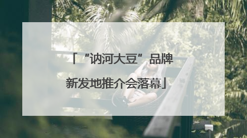 “讷河大豆”品牌新发地推介会落幕