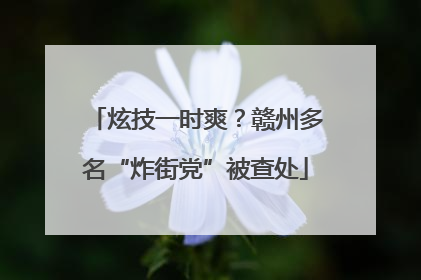 炫技一时爽？赣州多名“炸街党”被查处
