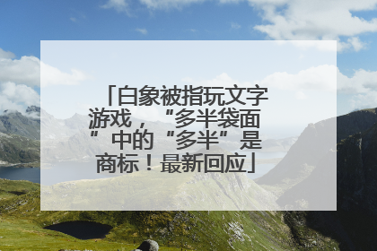 白象被指玩文字游戏，“多半袋面”中的“多半”是商标！最新回应