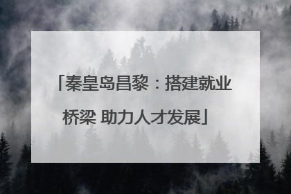 秦皇岛昌黎：搭建就业桥梁 助力人才发展