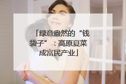 绿意盎然的“钱袋子”：高原夏菜成富民产业