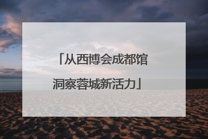 从西博会成都馆洞察蓉城新活力