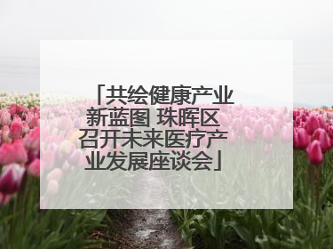 共绘健康产业新蓝图 珠晖区召开未来医疗产业发展座谈会