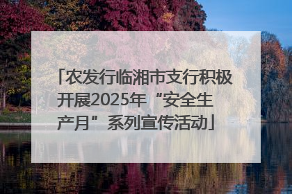 农发行临湘市支行积极开展2025年“安全生产月”系列宣传活动