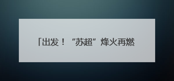 出发！“苏超”烽火再燃 球迷乘坐高铁专列看比赛