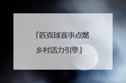 匹克球赛事点燃乡村活力引擎