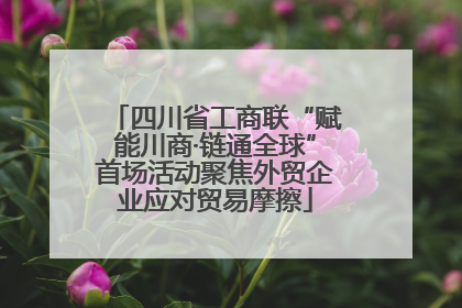 四川省工商联“赋能川商·链通全球”首场活动聚焦外贸企业应对贸易摩擦