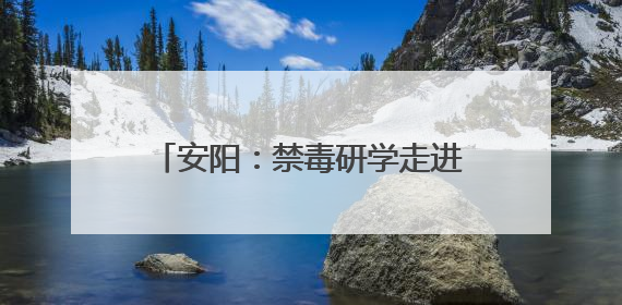 安阳：禁毒研学走进红旗渠精神营地 为青少年筑牢防毒防线