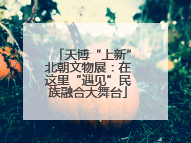 天博“上新”北朝文物展：在这里“遇见”民族融合大舞台