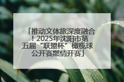 推动文体旅深度融合！2025年沈阳市第五届“联盟杯”橄榄球公开赛燃情开赛