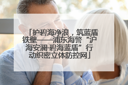 护碧海净浪，筑蓝盾铁壁——浦东海警“沪海安澜·碧海蓝盾”行动织密立体防控网