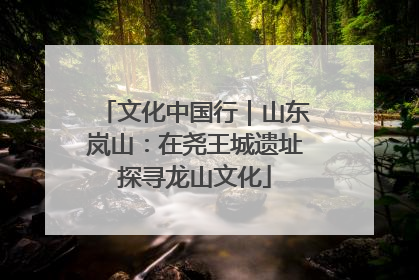 文化中国行｜山东岚山：在尧王城遗址探寻龙山文化