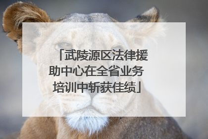 武陵源区法律援助中心在全省业务培训中斩获佳绩