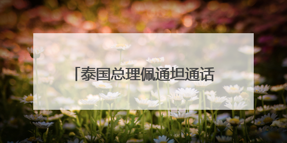 泰国总理佩通坦通话录音引发争议，8名内阁成员正式辞职