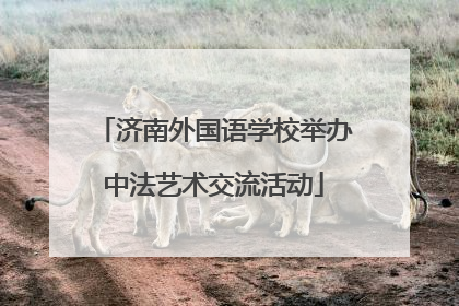 济南外国语学校举办中法艺术交流活动