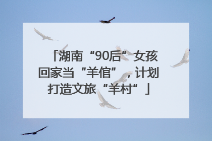 湖南“90后”女孩回家当“羊倌”，计划打造文旅“羊村”