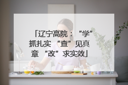 辽宁高院：“学”抓扎实 “查”见真章 “改”求实效