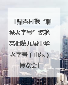 鼎香村携“聊城老字号”惊艳亮相第九届中华老字号（山东）博览会