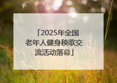 2025年全国老年人健身秧歌交流活动落幕