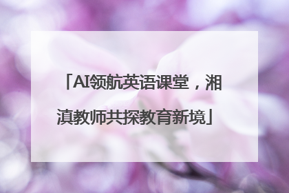 AI领航英语课堂，湘滇教师共探教育新境